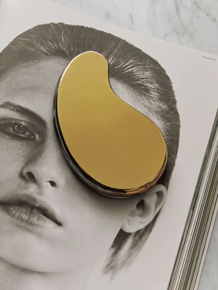 Oggetto decorativo Tears of joy 2 pezzi, Oro Kosta Boda