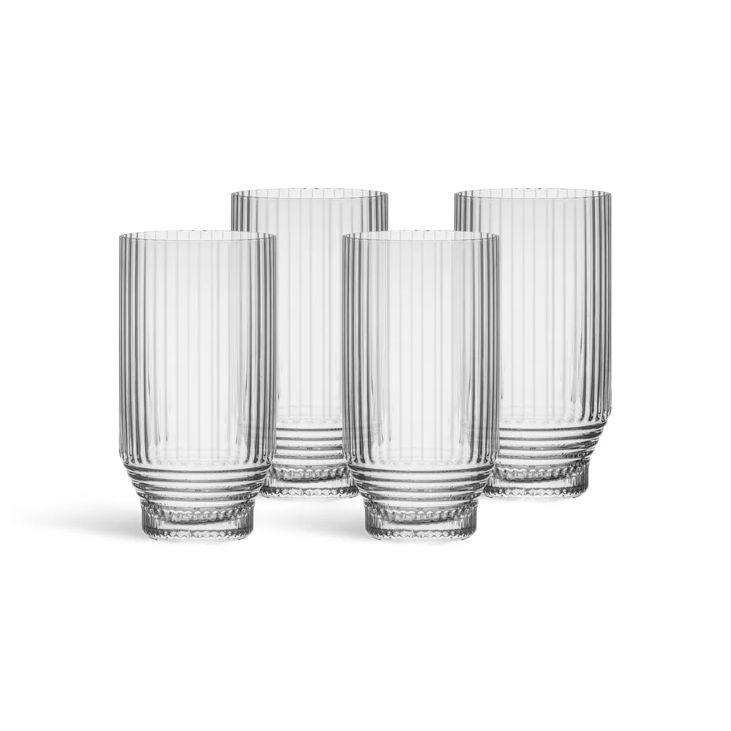 Pavilion bicchiere highball, Trasparente, 30 cl, confezione da 4 Kosta Boda
