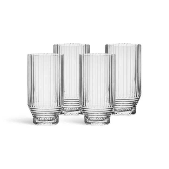 Pavilion bicchiere highball - Trasparente, 30 cl, confezione da 4 - Kosta Boda