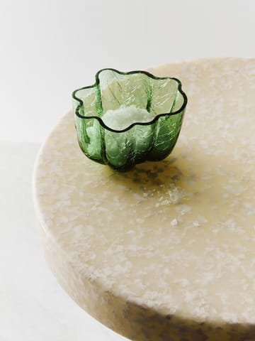 Portacandela Crackle 5,8 cm - Verde scuro - Kosta Boda