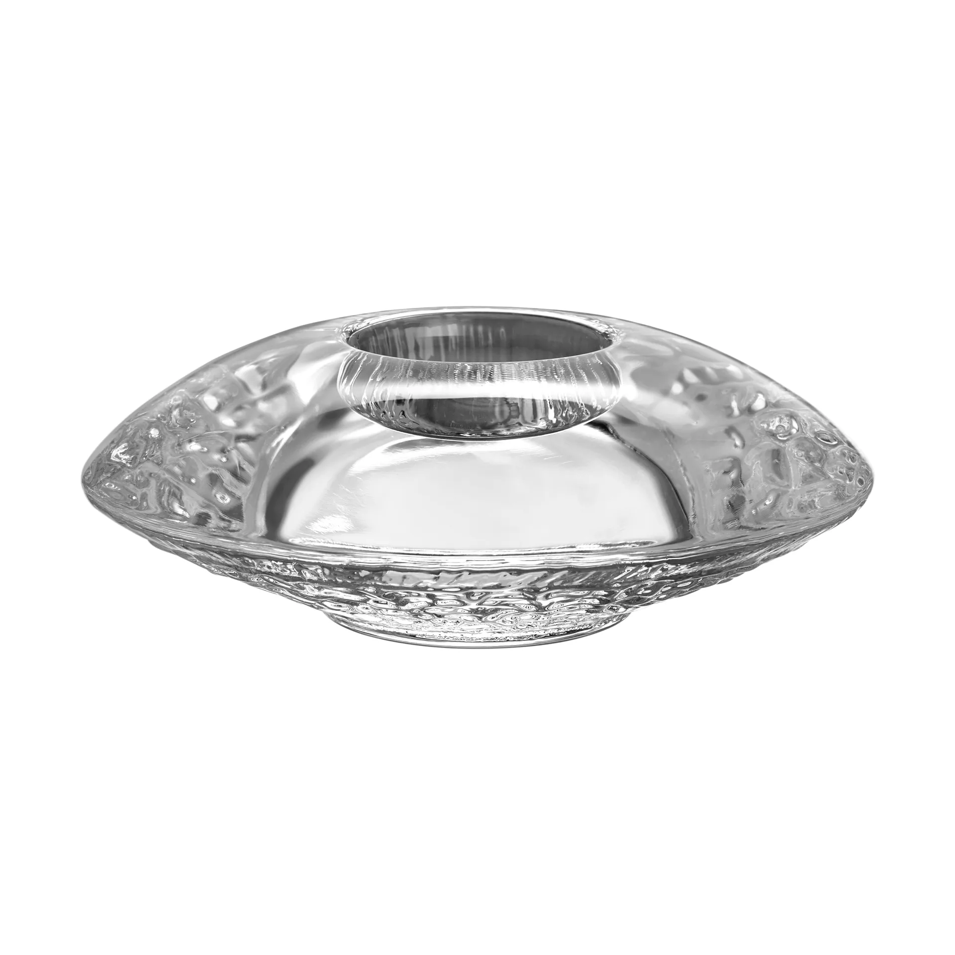 Portacandela Discus 140 mm, Chiaro Kosta Boda