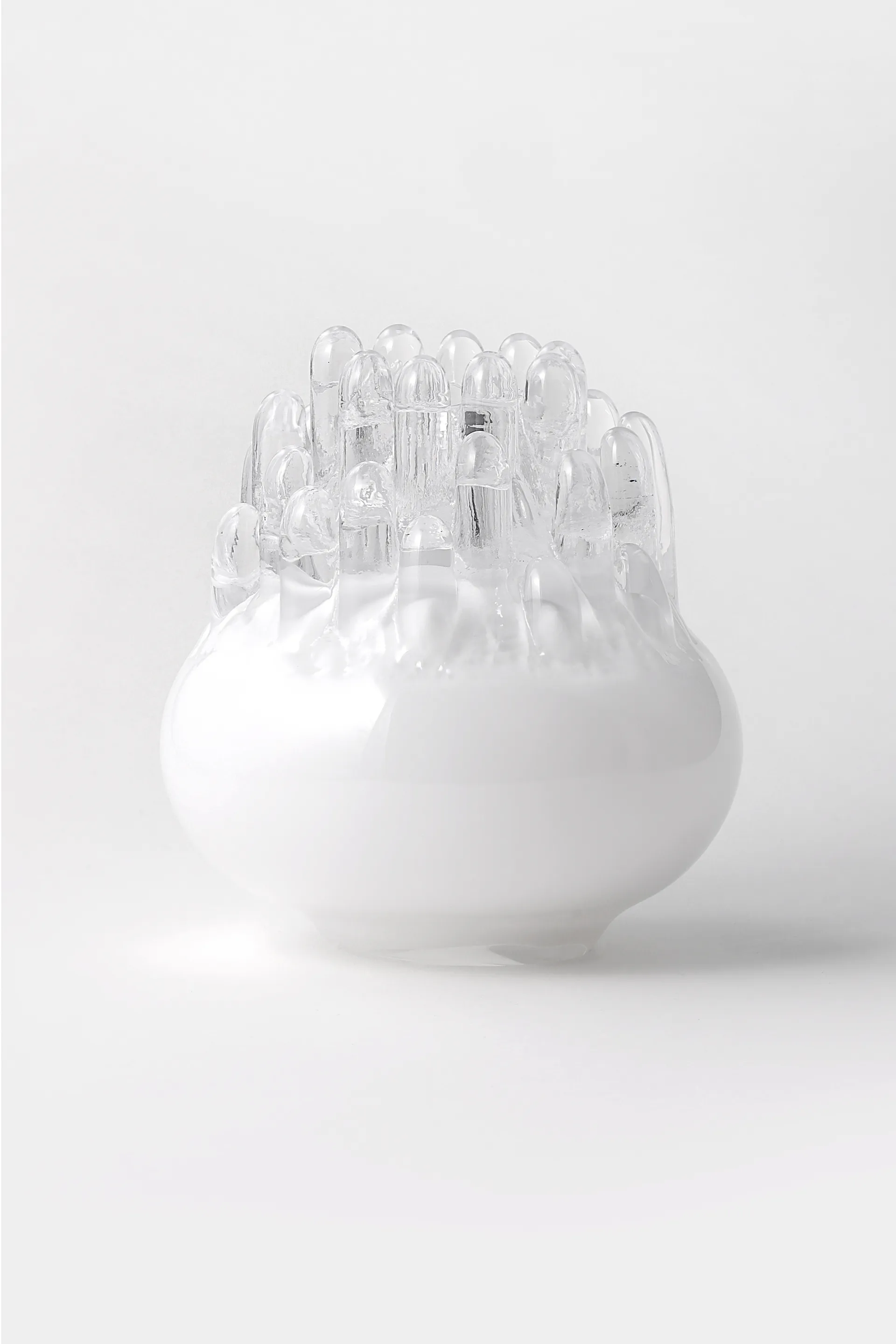 Portacandela Polar 330 mm, Bianco Kosta Boda