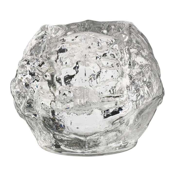 Portacandela Snowball - Medio, H7 cm - Kosta Boda