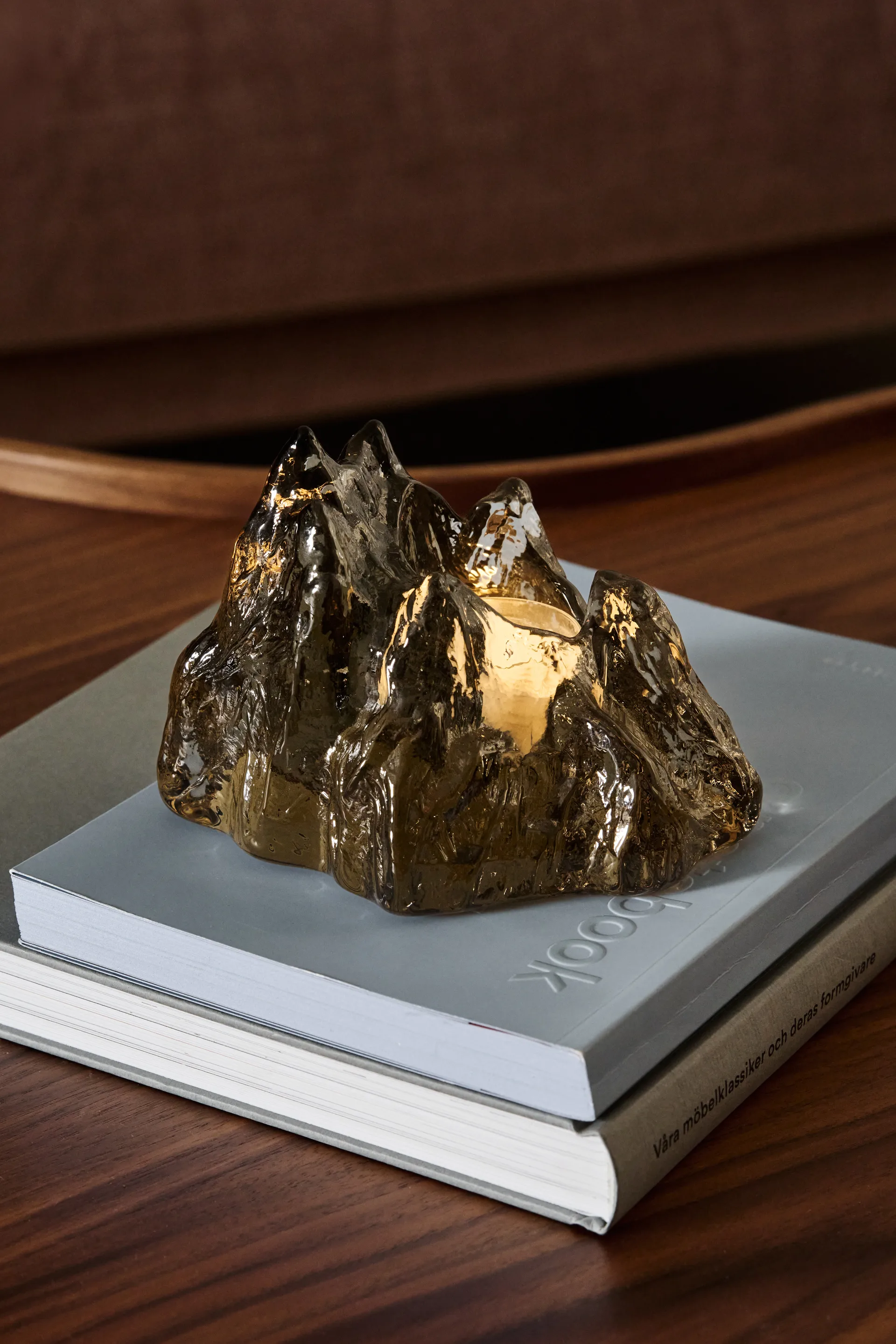 Portacandela The Rock 91 mm, Talpa Kosta Boda