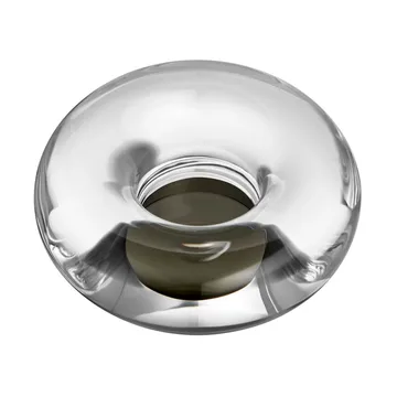 Portacandele Orion Ø11x6,3 cm - Grigio - Kosta Boda