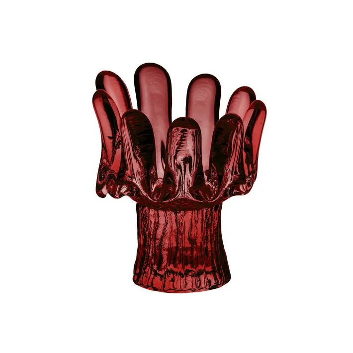 Portacandele Solros 11,5 cm - Rosso - Kosta Boda
