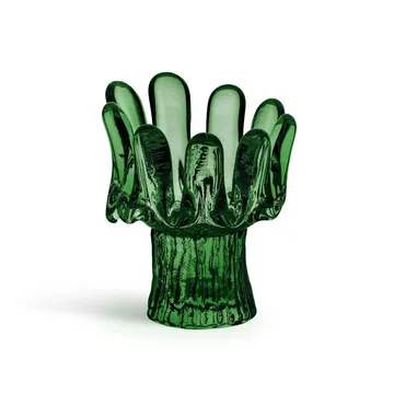 Portacandele Solros 11,5 cm - Verde smeraldo - Kosta Boda