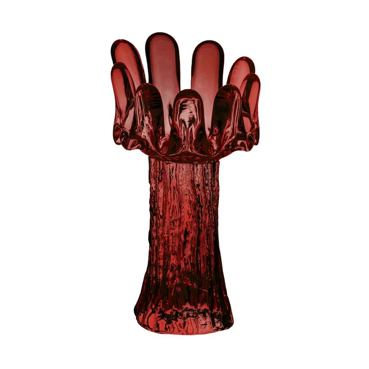 Portacandele Solros 18 cm - Rosso - Kosta Boda