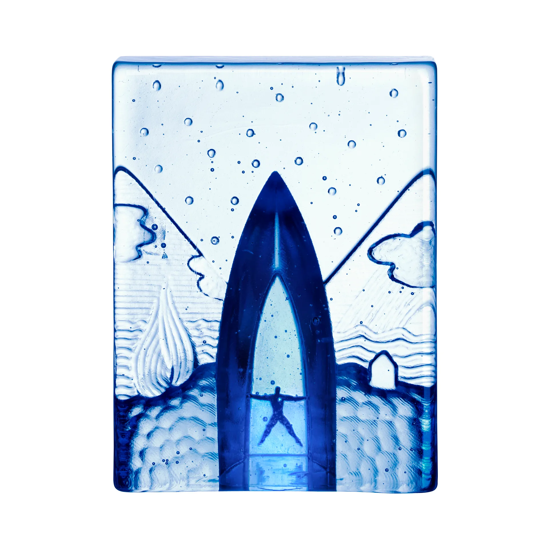 Scultura Blues, Four Elements Kosta Boda