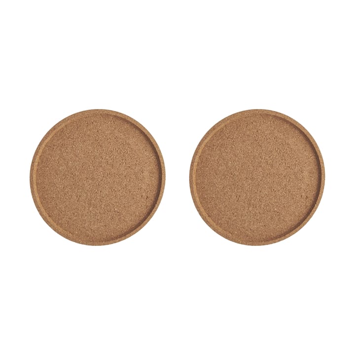 Sottobicchieri Viva in sughero Ø16,8 cm confezione da 2 - Marrone - Kosta Boda