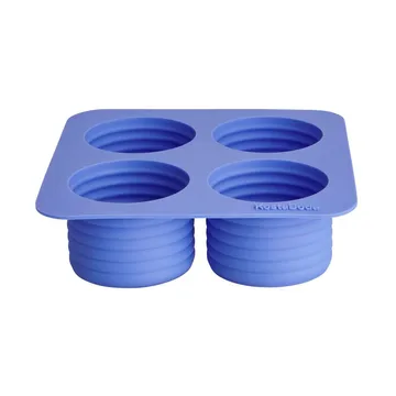 Stampo per cubetti di ghiaccio Viva 4 scomparti 13 cl - Blu oceano - Kosta Boda