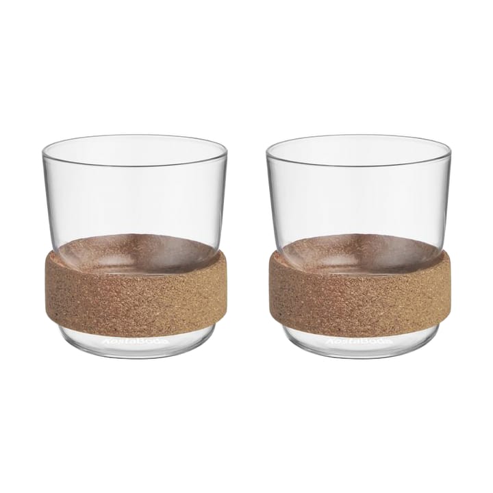 Tazza con anello Viva in sughero 30 cl confezione da 2 - Chiaro - Kosta Boda