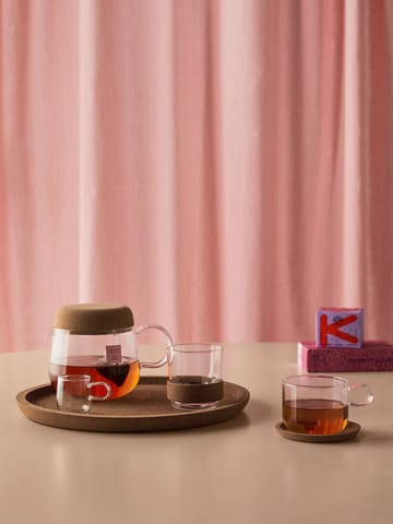 Tazza con anello Viva in sughero 30 cl confezione da 2 - Chiaro - Kosta Boda