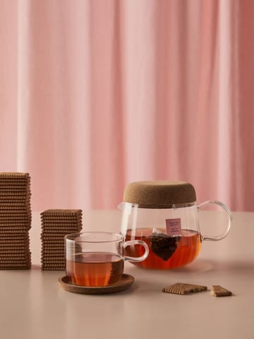 Tazza Viva con piattino 30 cl confezione da 2 - Chiaro - Kosta Boda