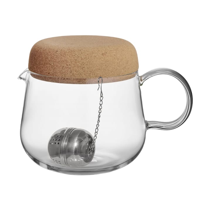 Teiera Viva con coperchio in sughero 1,2 L - Chiaro - Kosta Boda