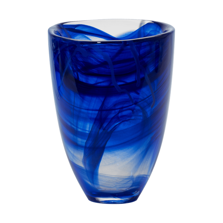 Vaso Contrast 200 mm - Blu-blu - Kosta Boda