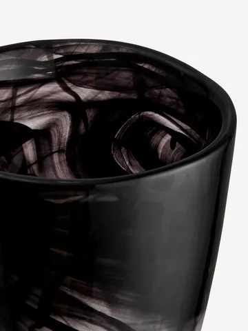 Vaso Contrast 200 mm - Nero-nero - Kosta Boda