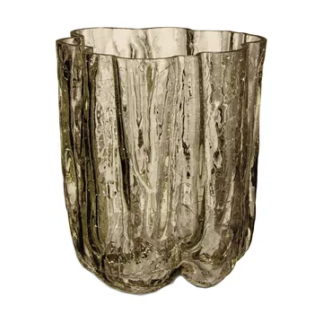 Vaso Crackle 12,1 cm - Taupe - Kosta Boda