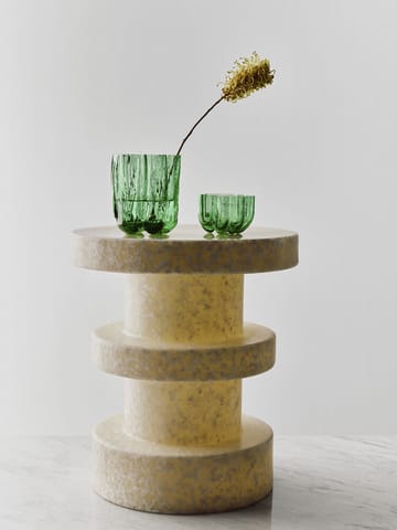 Vaso Crackle 12,1 cm - Verde scuro - Kosta Boda