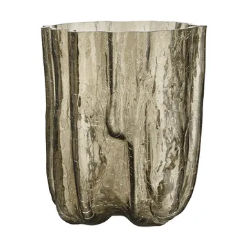Vaso Crackle 27 cm - Taupe - Kosta Boda