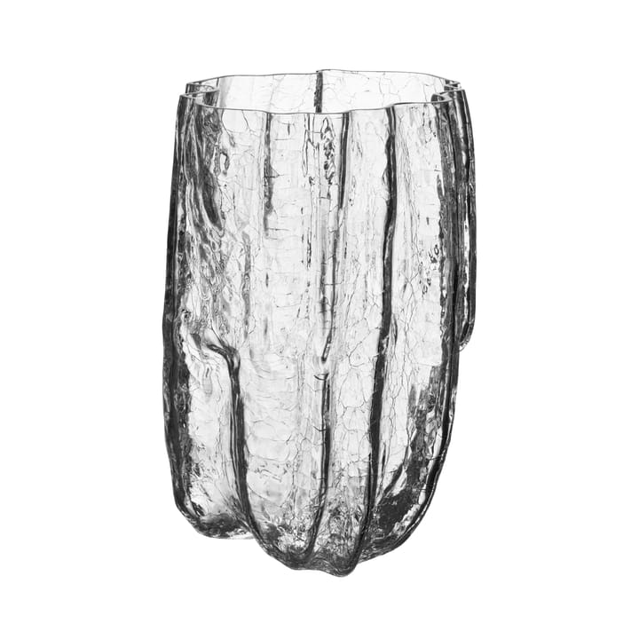 Vaso Crackle 28 cm - trasparente - Kosta Boda