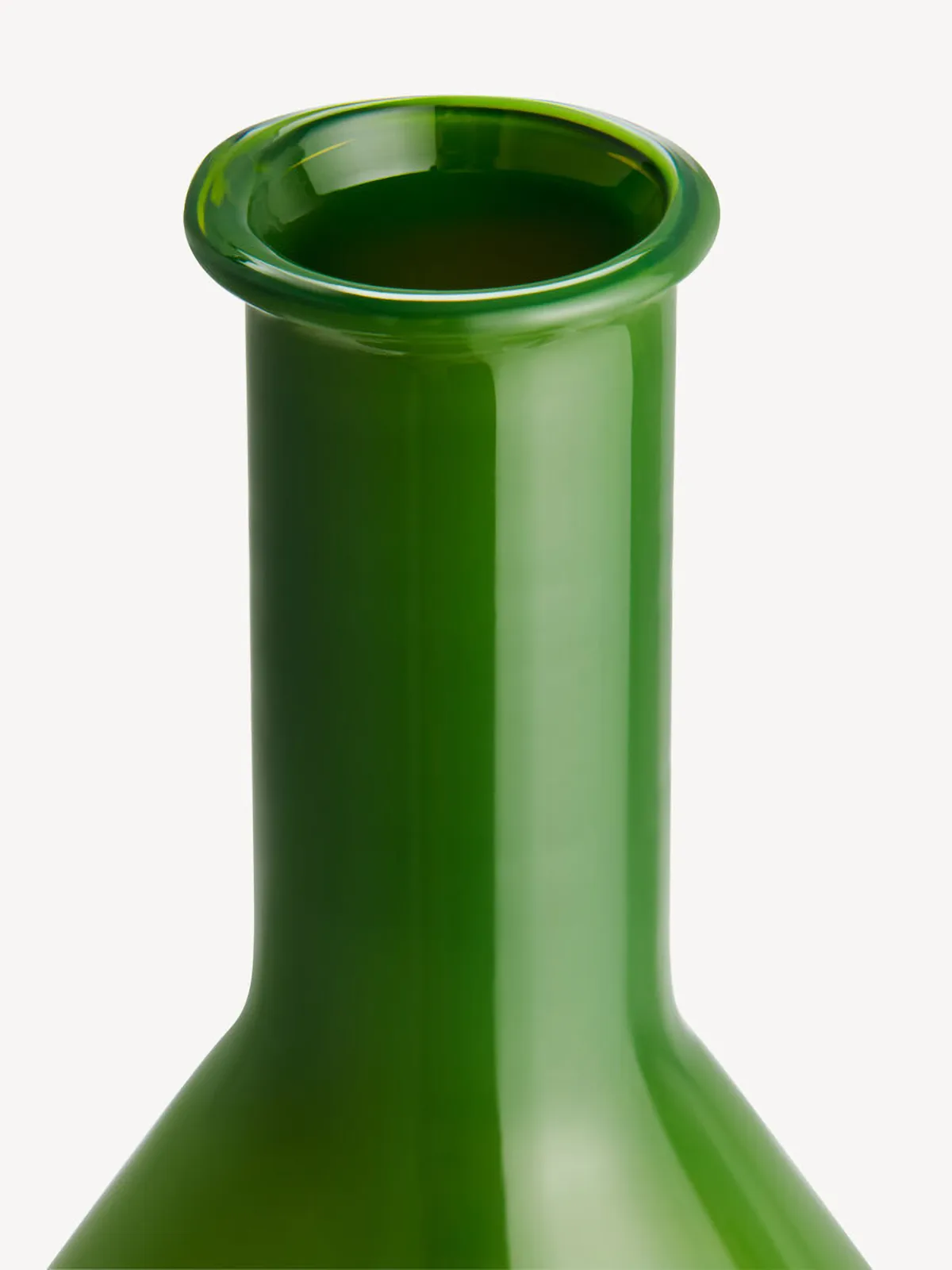 Vaso Lab a forma di cilindro graduato 18,5 cm, Verde Kosta Boda