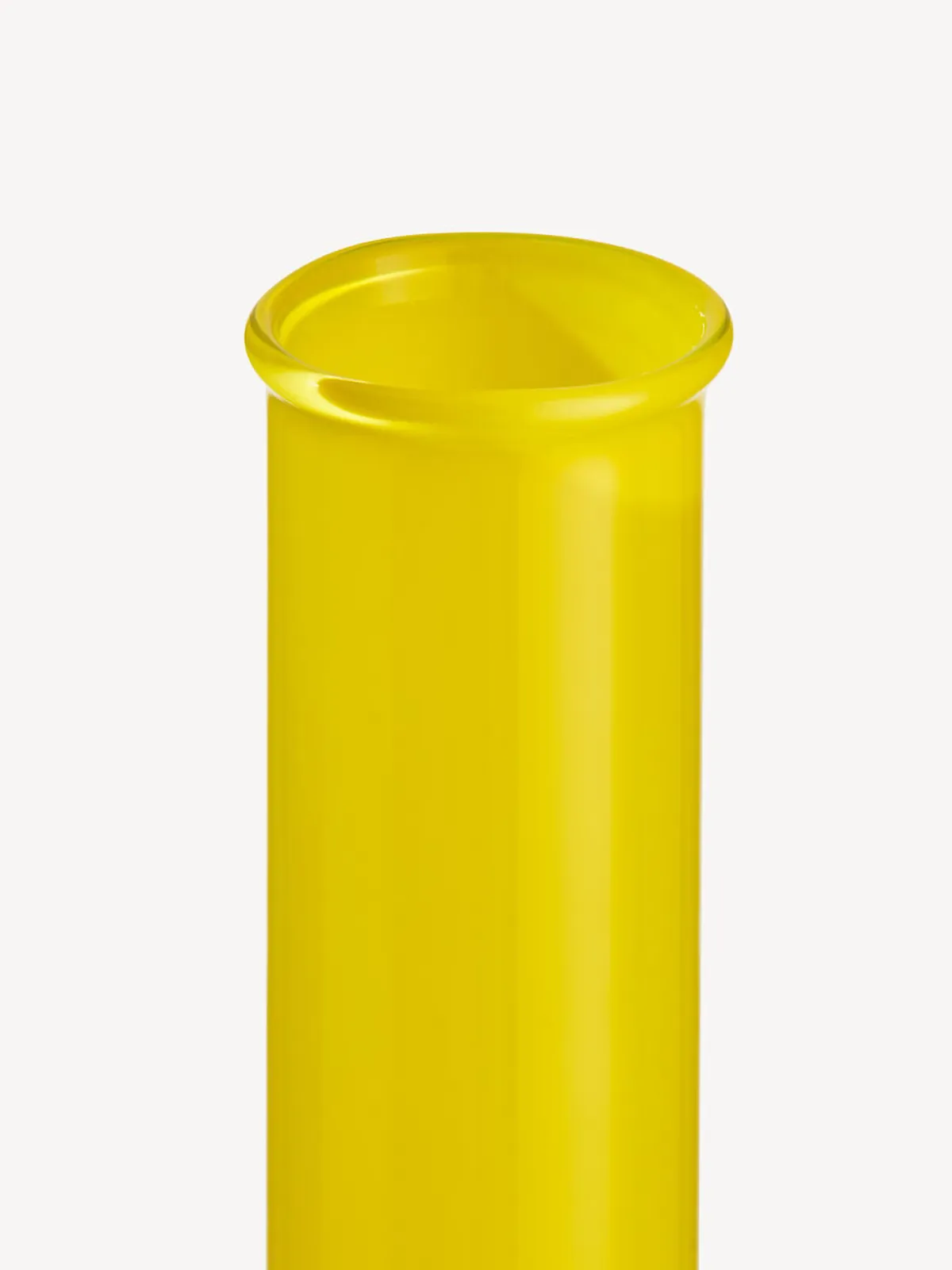 Vaso Lab rotondo a bottiglia 31,5 cm, Giallo Kosta Boda