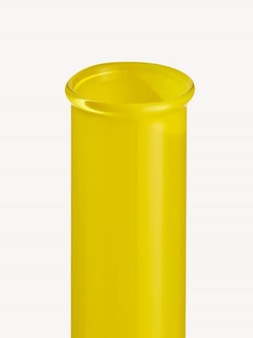 Vaso Lab rotondo a bottiglia 31,5 cm - Giallo - Kosta Boda