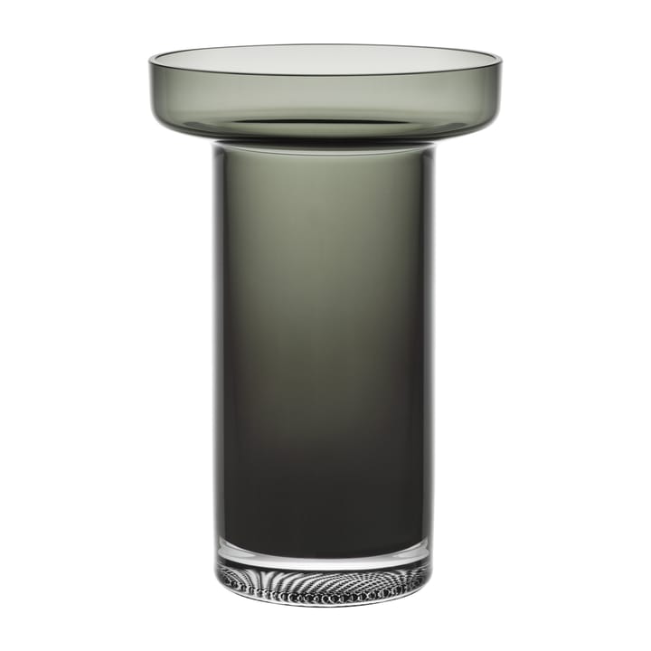 Vaso Limelight Rose 23 cm - Smoked grey - Kosta Boda