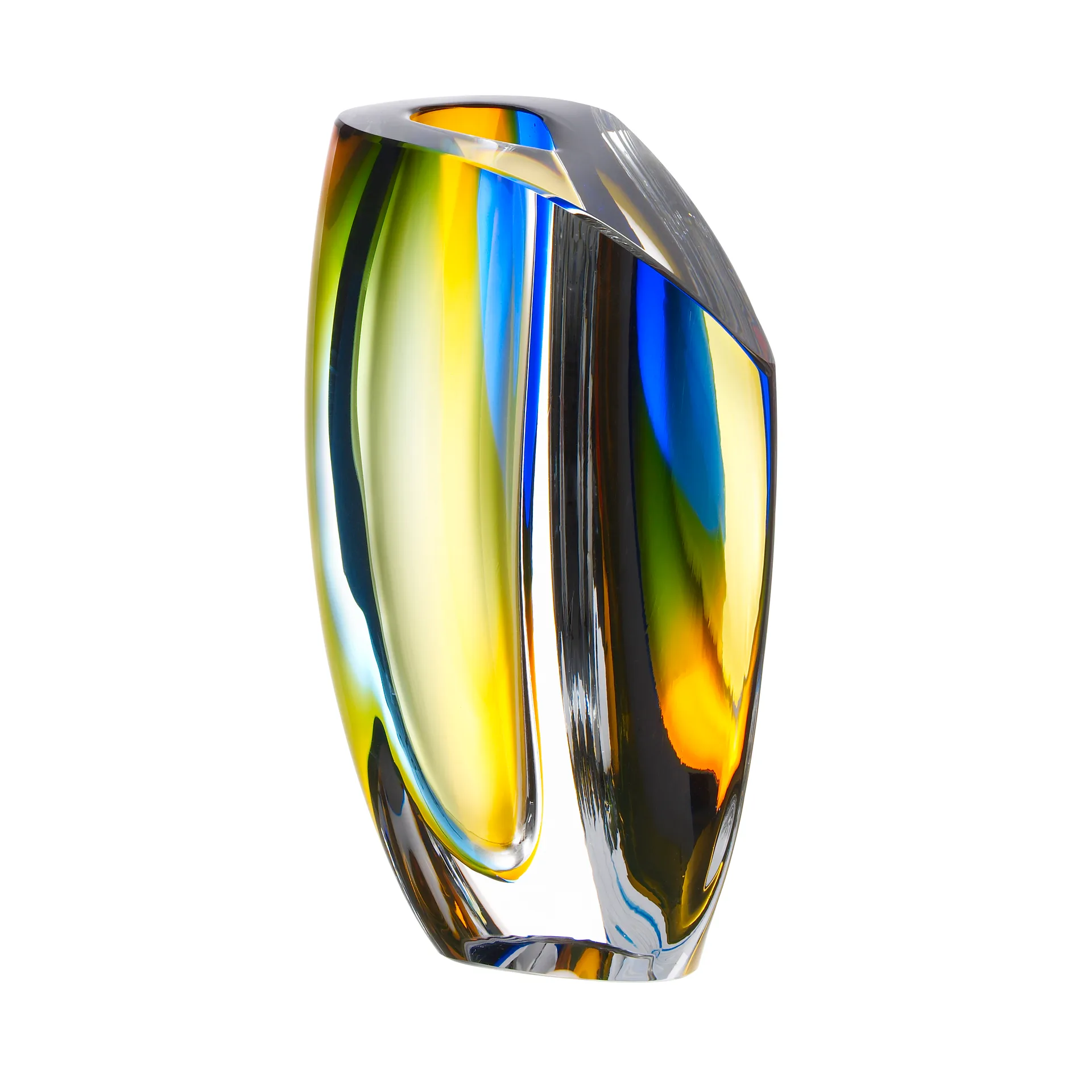 Vaso Mirage 21 cm, Blu-ambra Kosta Boda