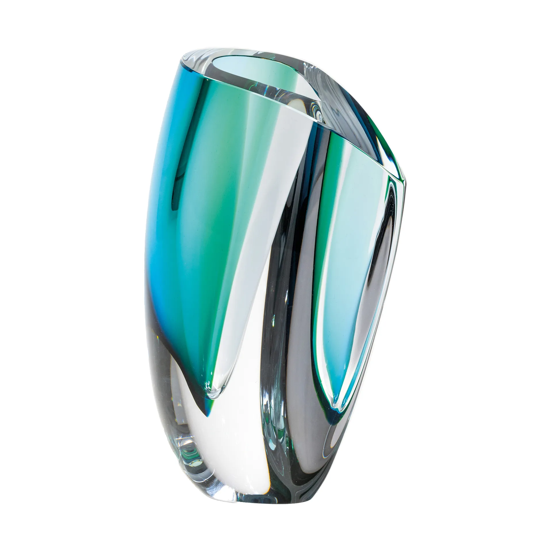 Vaso Mirage 31 cm, Verde-azzurro Kosta Boda
