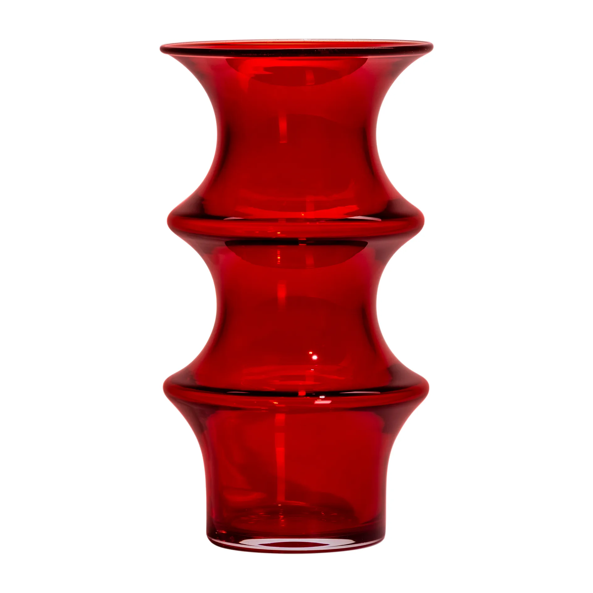 Vaso Pagod, 25,5 cm, Rosso Kosta Boda