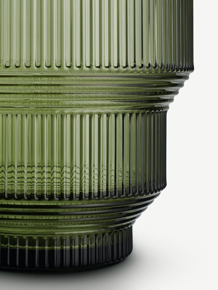 Vaso Pavilion 259 mm - Verde - Kosta Boda