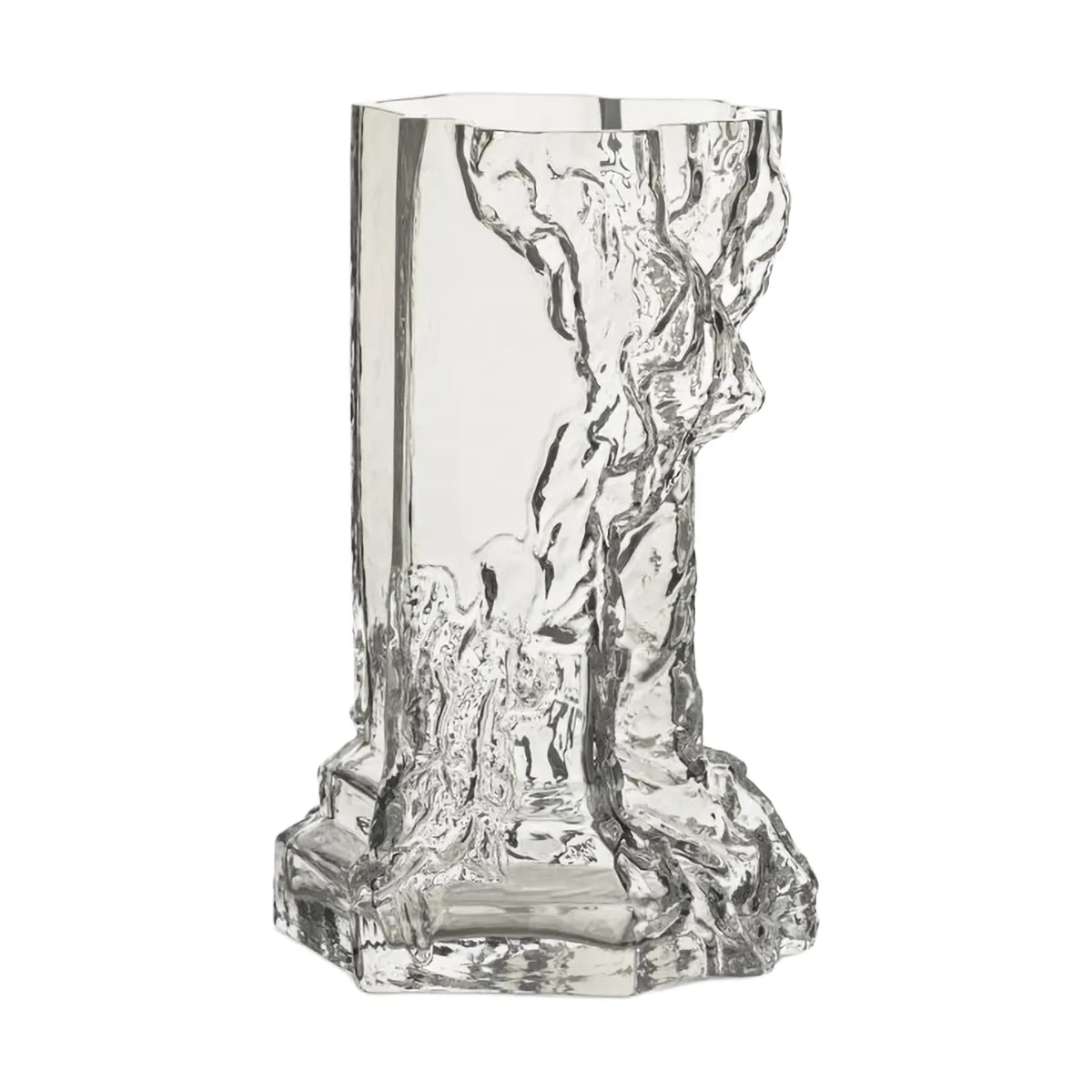 Vaso Rocky Baroque 25 cm, Ghiaccio Kosta Boda