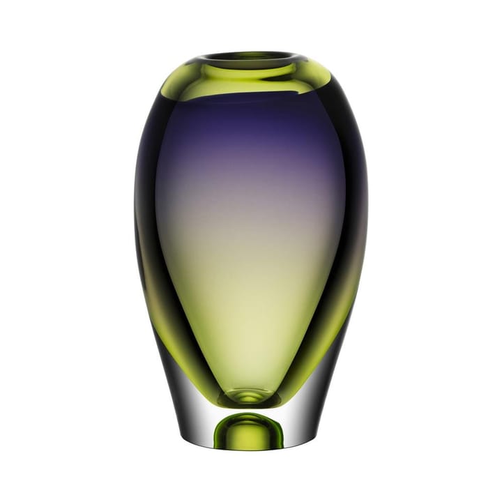 Vaso Vision 255 mm - Viola-verde - Kosta Boda