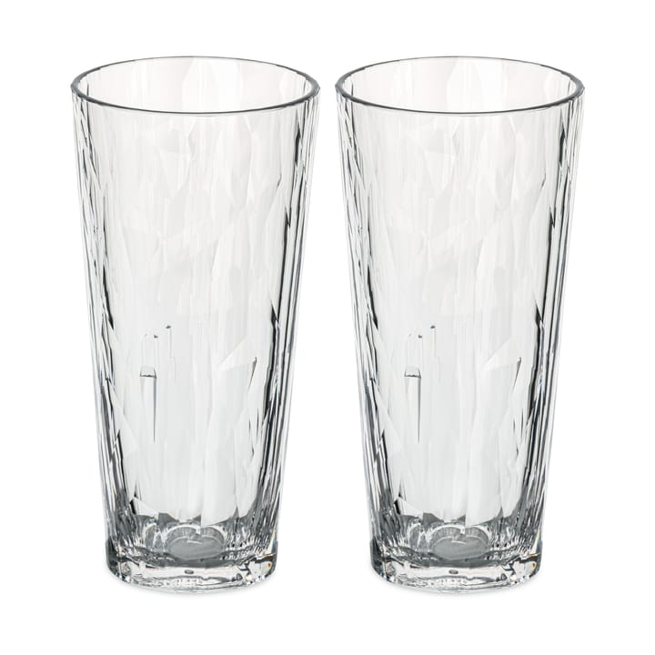 Bicchiere Club No. 19 in plastica 25 cl confezione da 2 - Cristallino - Koziol