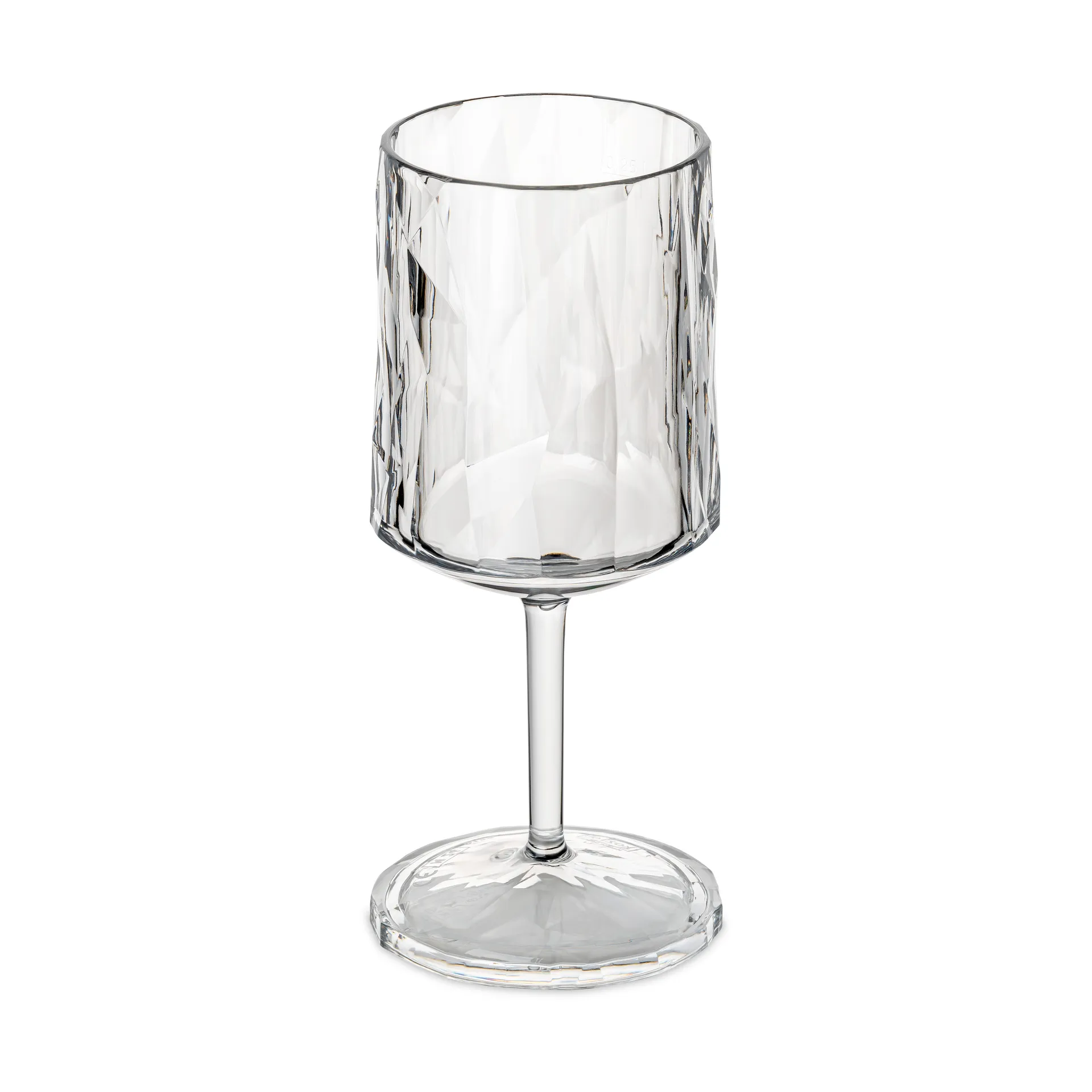 Bicchiere da vino Club No. 21 in plastica 25 cl confezione da 2, Cristallino Koziol