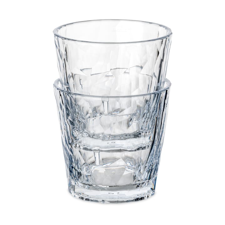 Bicchiere tumbler Club No. 22 in plastica 25 cl confezione da 2, Cristallino Koziol