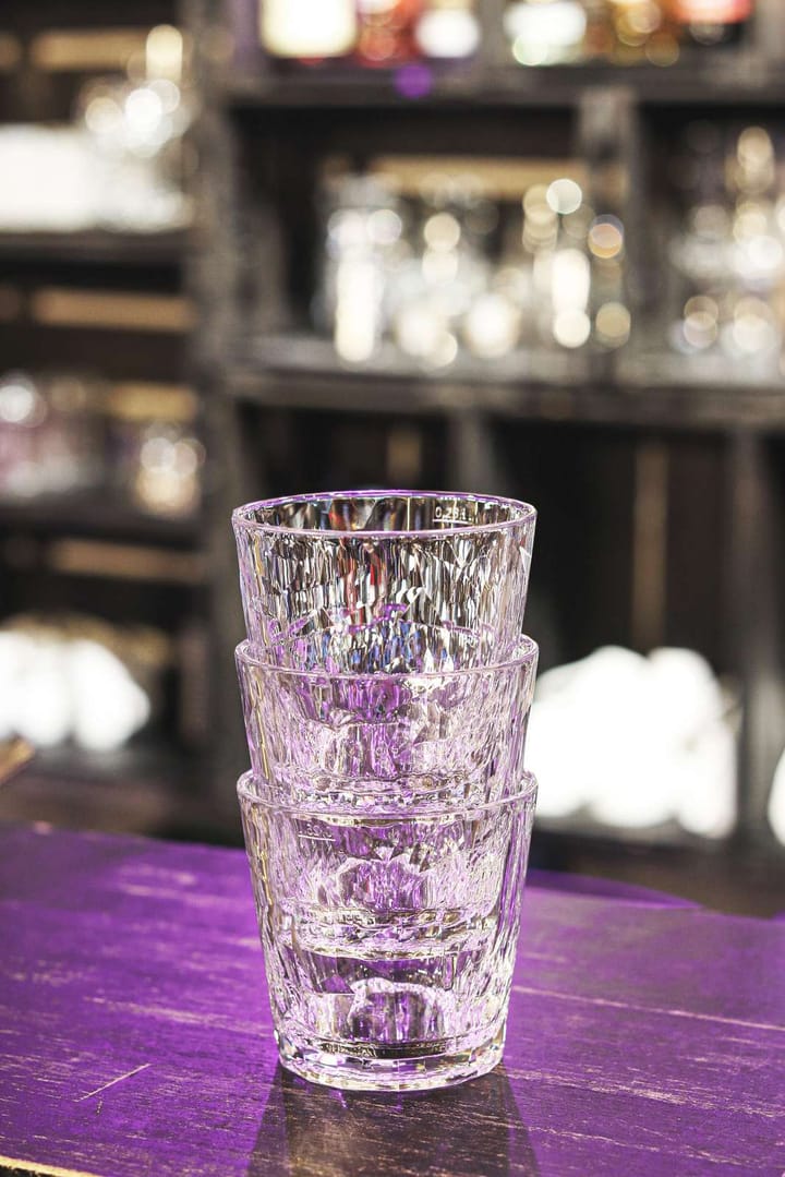 Bicchiere tumbler Club No. 22 in plastica 25 cl confezione da 2, Cristallino Koziol
