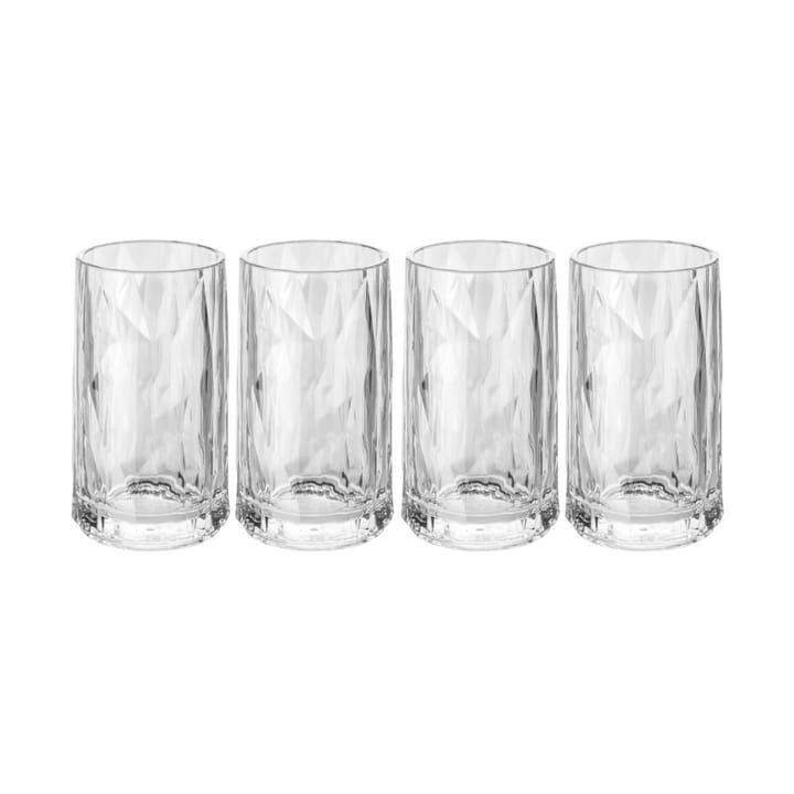 Club No. 7 bicchieri da shot in plastica, 4 cl, confezione da 4 - Cristallo trasparente - Koziol