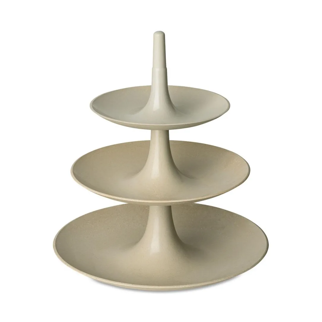 Piatto a livelli da dolce Babell, grande, Nature desert sand Koziol