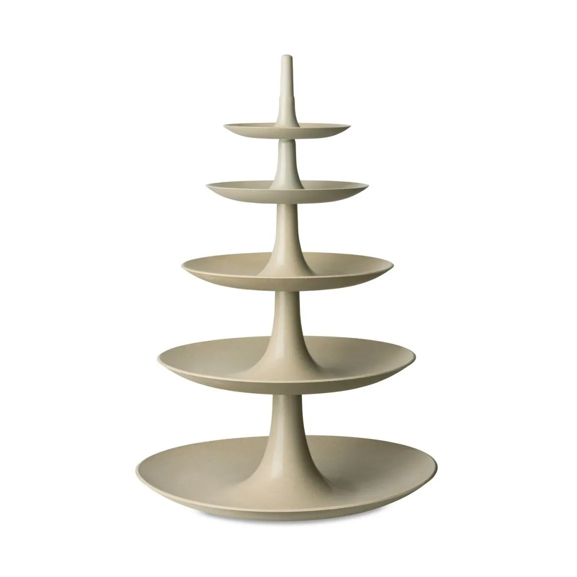 Piatto a livelli da dolce Babell, grande, Nature desert sand Koziol