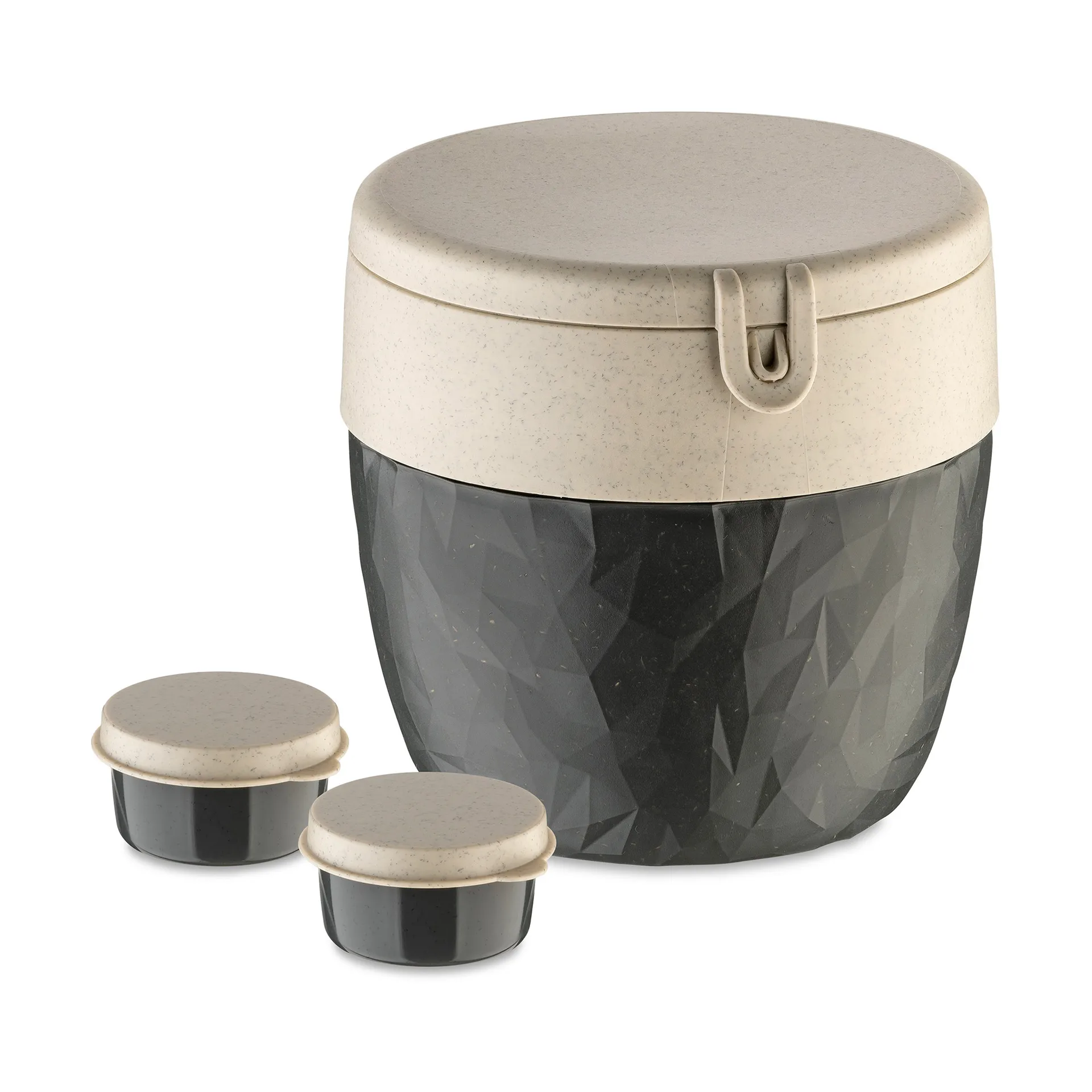 Portavivande Bentobox, grande, Nature ash grey Koziol