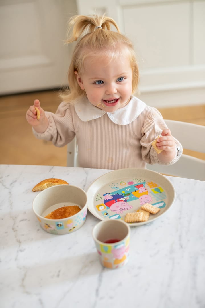 Servizio per bambini Connect, 3 pezzi, Greta Pig Koziol