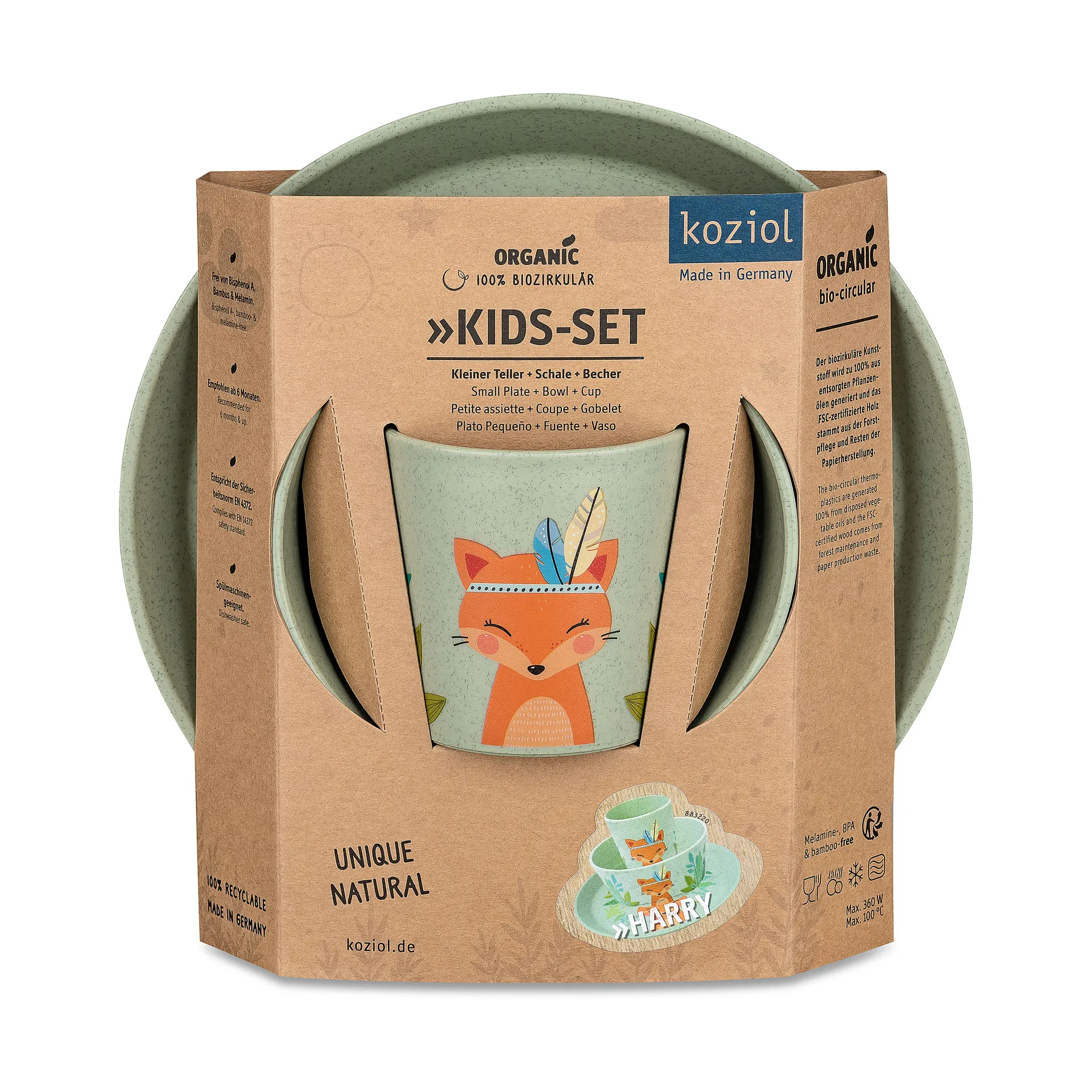 Servizio per bambini Connect, 3 pezzi, Harry Koziol