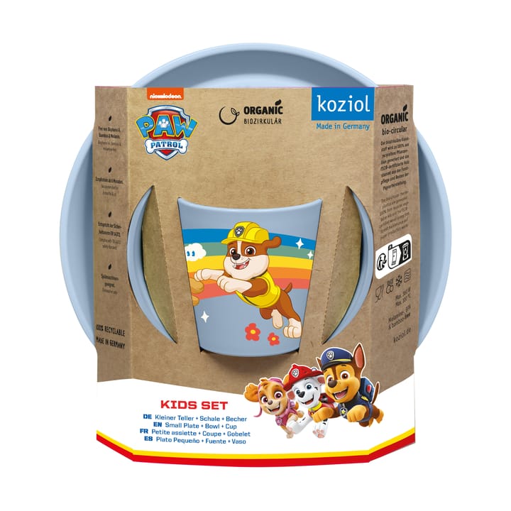 Set da pranzo per bambini Connect Paw Patrol 3 pezzi - Blu - Koziol