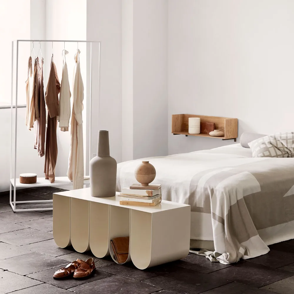 Appendiabiti Grid, bianco Kristina Dam Studio