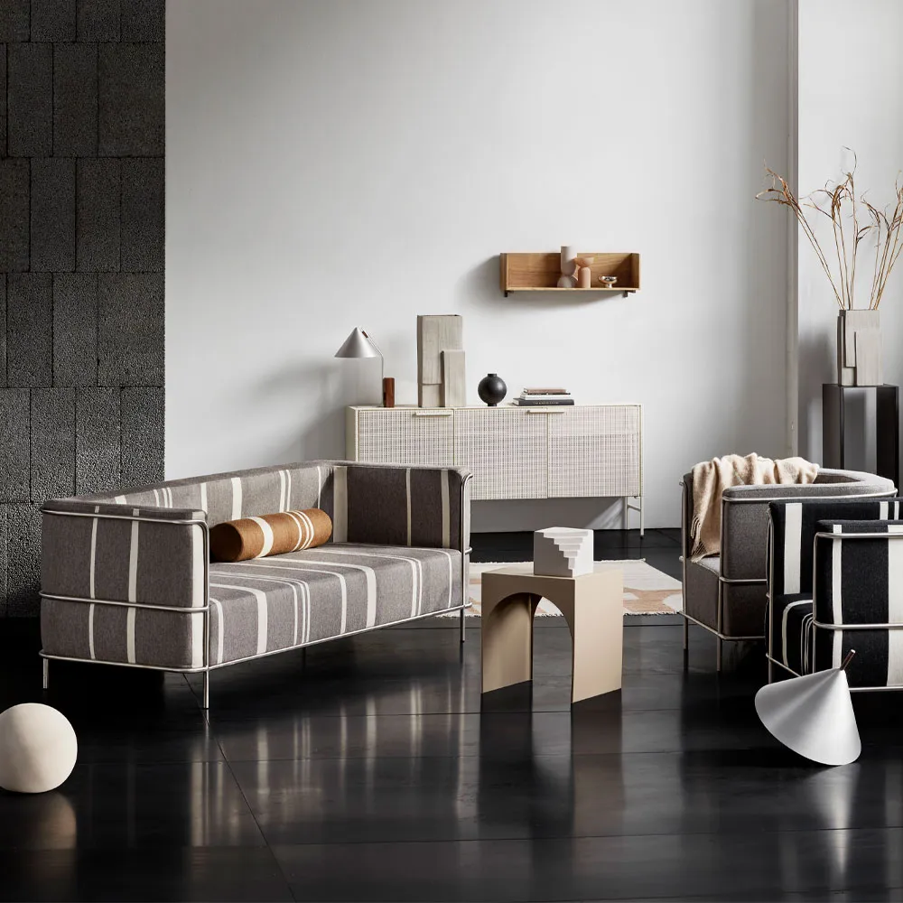 Credenza Grid, beige Kristina Dam Studio