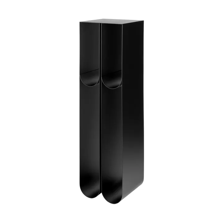 Curved pedestal - Nero - Kristina Dam Studio