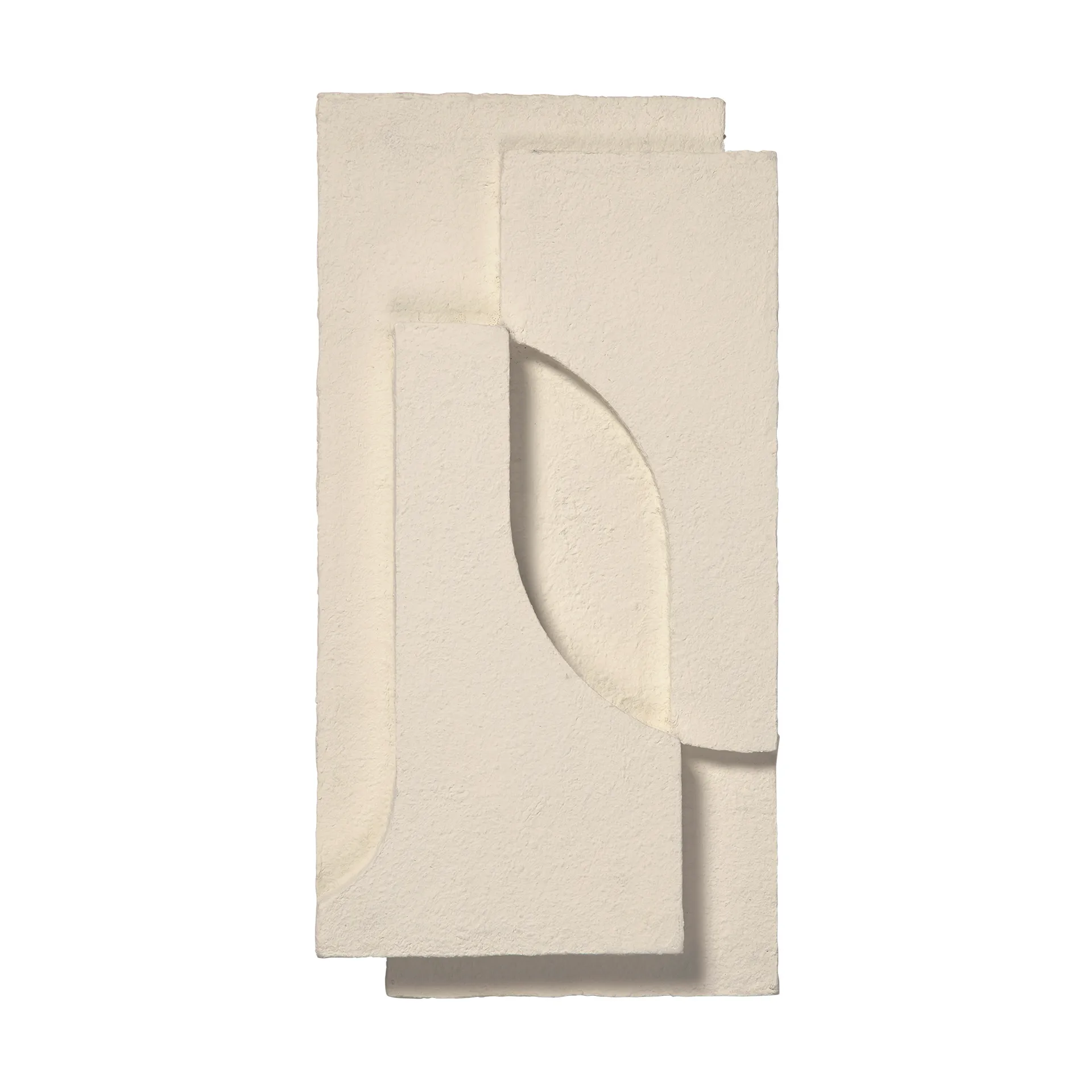 Decorazione da parete Serif Relief S, Off white Kristina Dam Studio